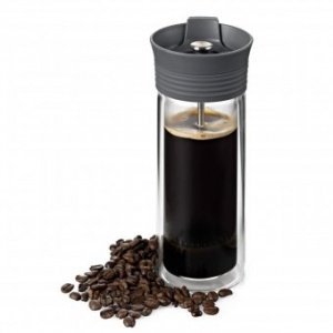 Thermo Becher Thermo Coffee grau