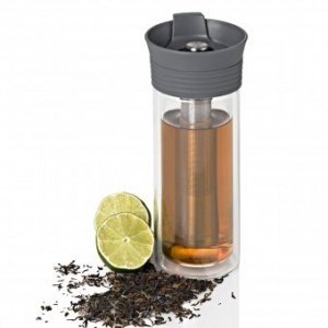 Thermo Becher Thermo Tea grau