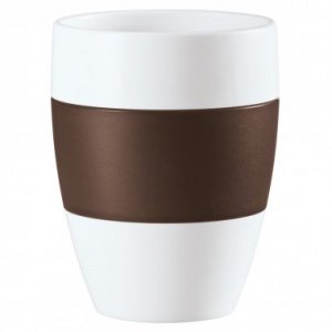 Thermobecher Aroma to go solid braun