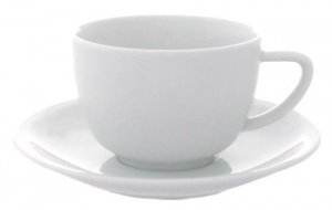 Thomas Amici weiss Cappuccinotasse 2tlg.