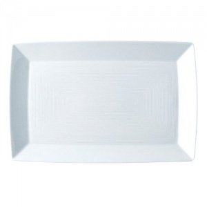 Thomas Loft weiss Platte eckig 18 cm