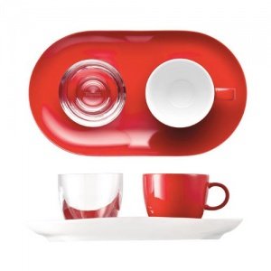 Thomas Sunny Day New Red Espresso-Set 3-