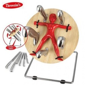 Throwzini Messerwerfer Messerblock