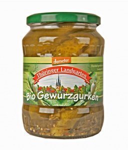 Thüringer Landgarten Gewürzgurken (720ml