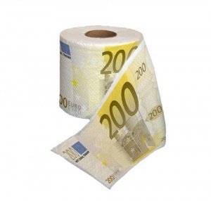 Toilettenpapier 200 Euro