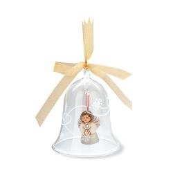 Thun Restposten Glasglocke mit Engel