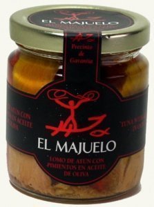 Thunfischlende mit Paprika in Olivenöl, 