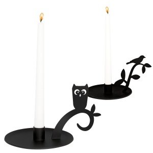 Tierische Kerzenhalter