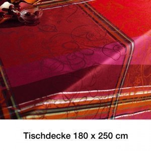 Tischdecke Mille Asters 180 x 250 cm