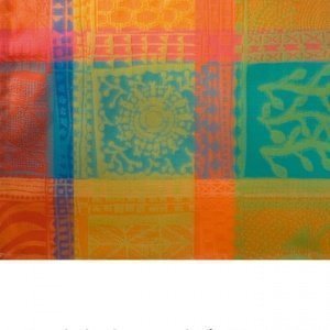 Tischdecke Mille Wax, rund, D: 175 cm, C