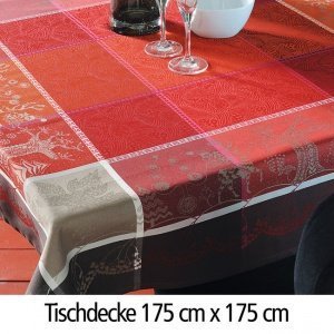 Tischdecke Santa Claus 175x175cm