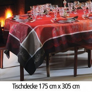 Tischdecke Santa Claus 175x305 cm