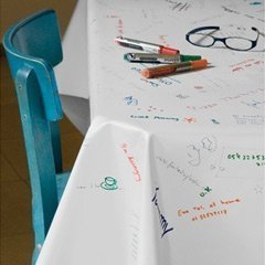 Tischdecke zum selber Bemalen