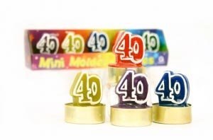 Tischdekoration zum 40. Geburtstag! Teel