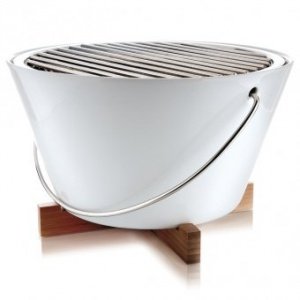 Tischgrill weiß