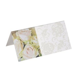 Tischkarte Rosenstrauß, 50 Stck.