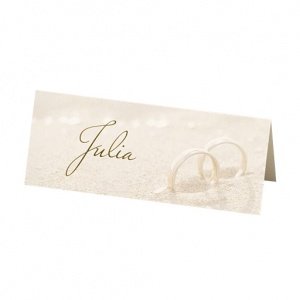 Tischkarten Glenna 6 St. pro Bogen, bedr