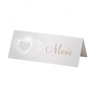 Tischkarten Michelle, 6 St. pro Bogen, b