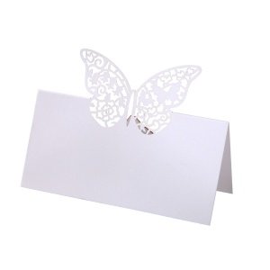 Tischkarten Schmetterling, 10 St.