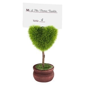 Tischkartenhalter Herzbäumchen