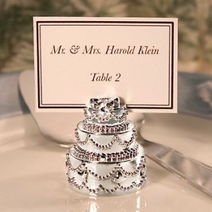Tischkartenhalter Hochzeitstorte