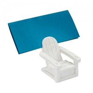 Tischkartenhalter Liegestuhl