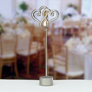 Tischkartenhalter Verschlungene Herzen