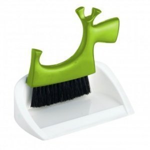 Tischkehrset Pico Bello senf/weiß