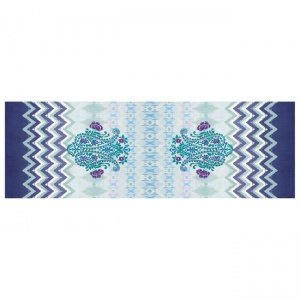 Tischläufer Bodhran blau 150x50 cm