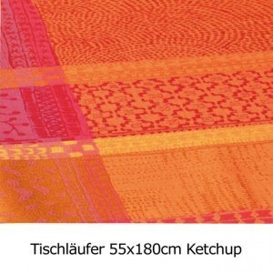 Tischläufer Mille Wax 2er-Set, 55x180cm,