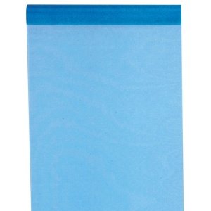 Tischläufer Organza, türkis, 5 m