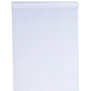 Tischläufer Organza, weiß, 5 m