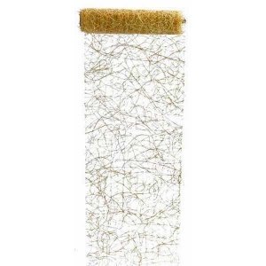 Tischläufer Sisal, gold, 5 m