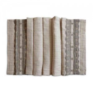 Tischläufer -Triade- lachs/taupe, Marine