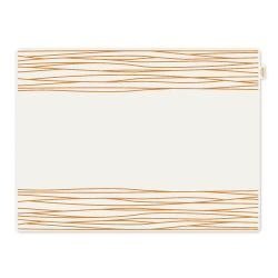 Tischset Jay orange Streifen