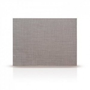 Tischset Mauritius silbergrau