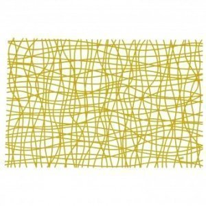 Tischset Silk transparent oliv