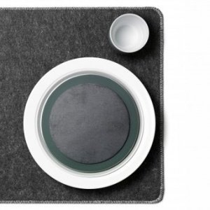 Tischsets Norm 4er Set anthrazit