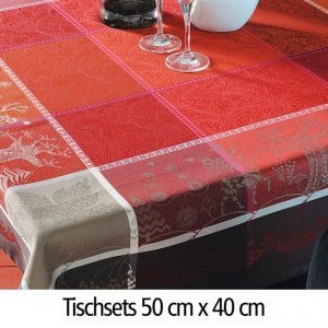 Tischsets Santa Claus, 4er-Set, 50 x 40 