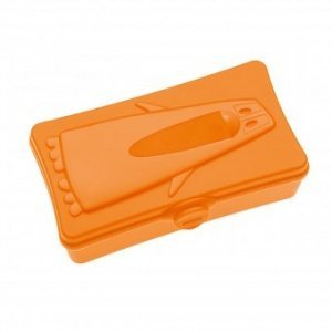 Tissuebox Ping Pong solid orange