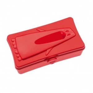 Tissuebox Ping Pong solid strawberry