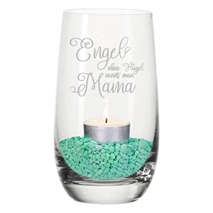 Windlicht Engel Mama