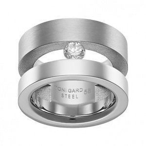 TONI GRAD Steel Damenring