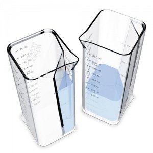 TOP DOWN / BOTTOM-UP 2-IN-1 Messbecher -