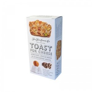 Toast mit Kirschen, Mandeln, Leinsamen