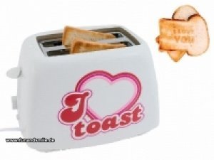 Toaster I love You