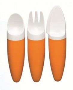 Toddler Baby - Besteckset orange von Fab