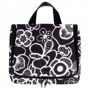 Toiletbag fleur schwarz