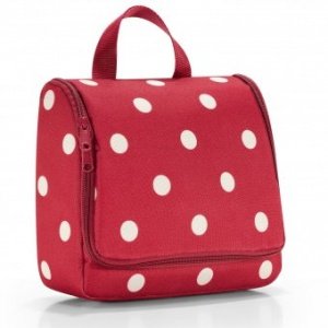 Toiletbag ruby dots