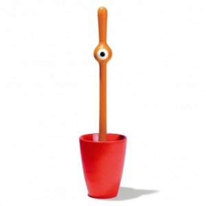 Toilettenbürste Toq solid orange/rot